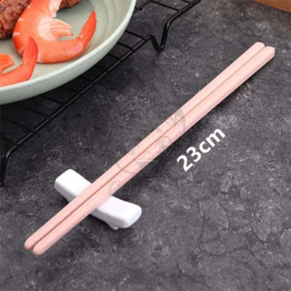 Picture of Pink melamine chopsticks