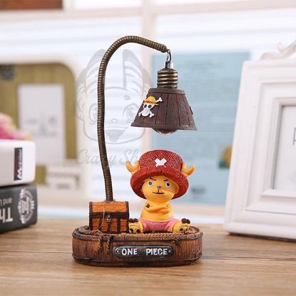 Picture of One Piece chopper table lamp