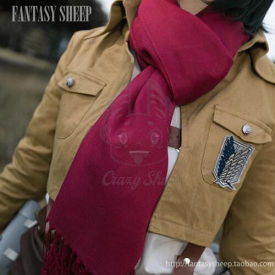 Picture of Attack On Titan Mikasa scarf
