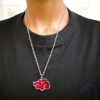 Picture of Naruto Akatsuki necklace/keychain