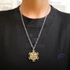 Picture of One Piece Law bronze logo necklace/keychain