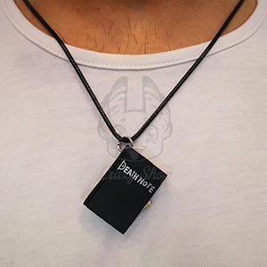 black necklace