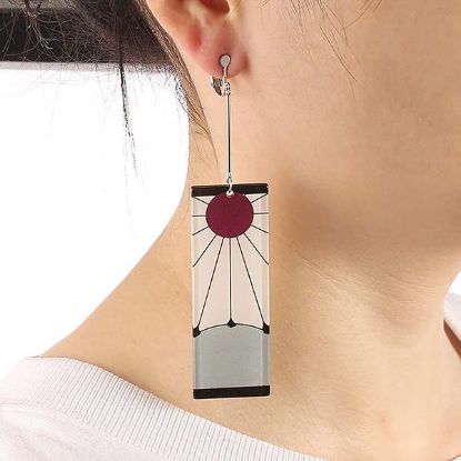 Picture of Demon Slayer Tanjiro earring