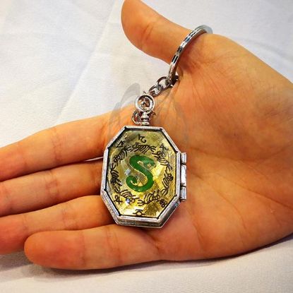 Picture of Harry Potter Slytherin necklace/keychain