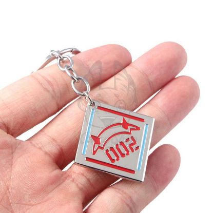 Picture of Darling in the Franxx Zero Two necklace/keychain