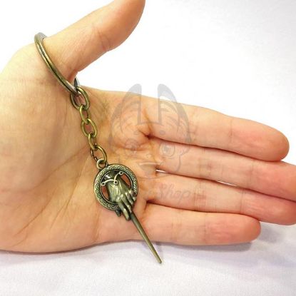 Picture of Game Of Thrones hand of the king necklace/keychain