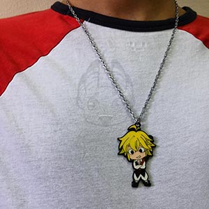 silver necklace