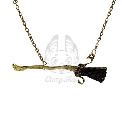 Picture of Harry Potter broom necklace/keychain