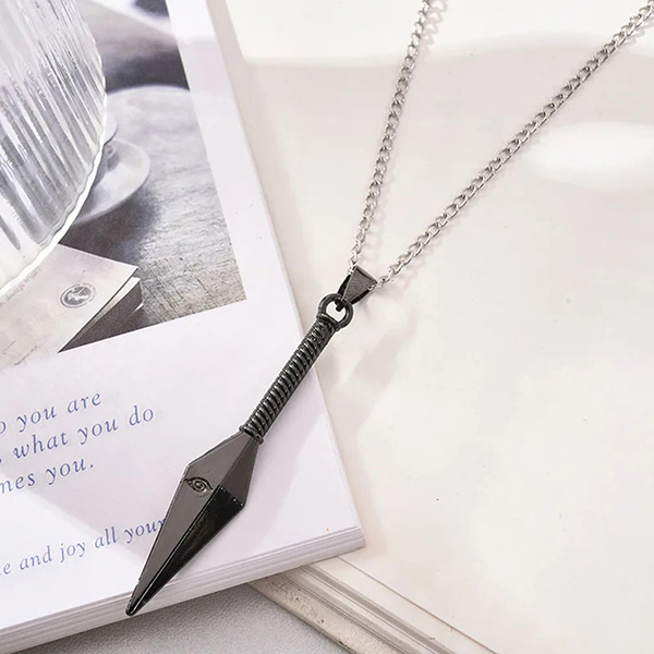 silver necklace